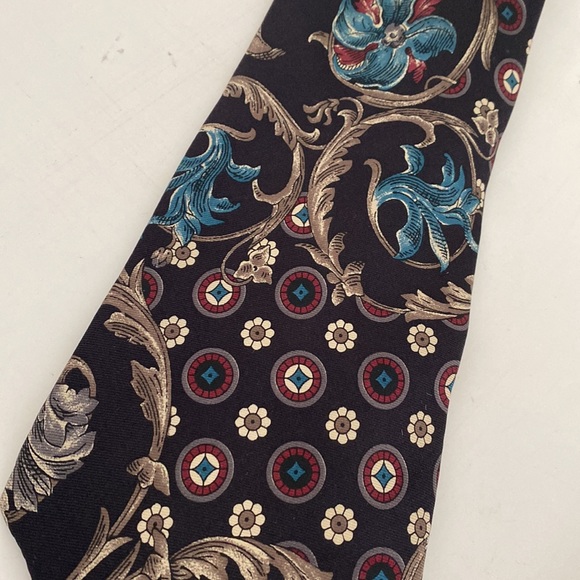 VTG Windsor Men’s Tall Silk Necktie - Picture 2 of 7